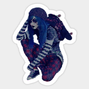 Skater Girl Sticker